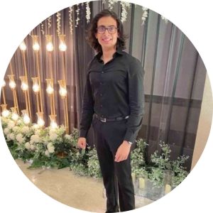 Business management intern Mohamed from Kaplan Business School.