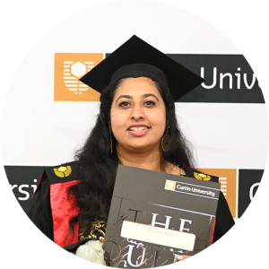 Architecture intern Fathima from Curtin University.