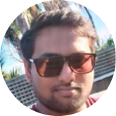Aerospace engineering intern Srinivas from the University of Adelaide.