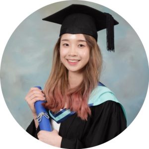 Food science intern Chia from the University of Melbourne.