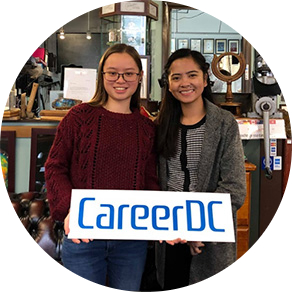 Marketing intern Clarice from Lingnan University in Hong Kong.