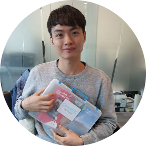 Environmental intern Ken from Lingnan University in Hong Kong.