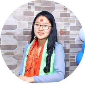 Accounting intern Lalchhang from the Melbourne Institute of Technology.