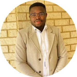 Engineering intern Precious from the Engineering Institute of Technology.