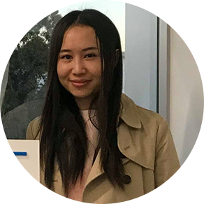 Project management intern Scarlett from the University of Sydney.