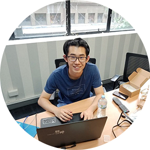 Telecommunication engineering intern Frank from the USYD.