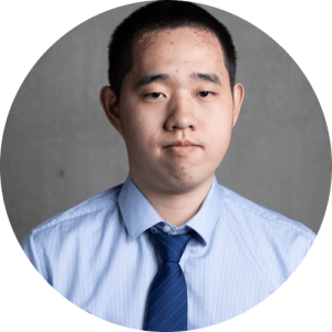 Chemical engineering intern Shengyang from the University of Queensland.